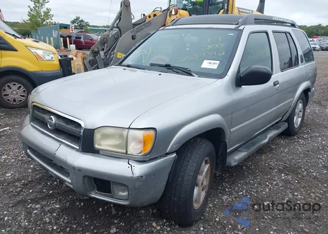 2002 Nissan Pathfinder Se из США, поврежденный, VIN JN8DR09Y62W739832